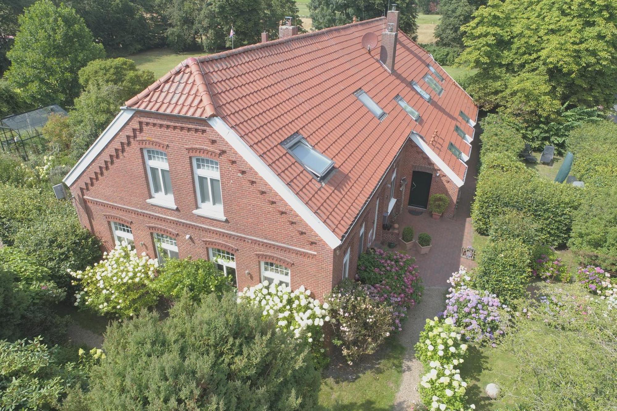 Ferienwohnung Gulfhof-Ferien Briese Großheide Exterior foto