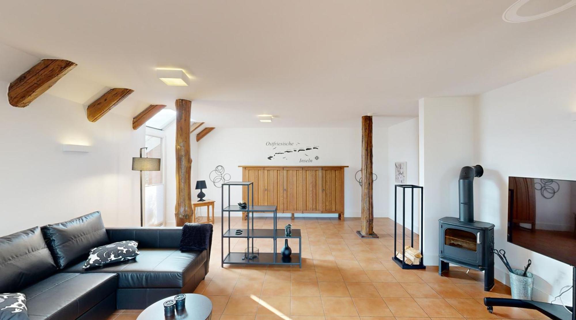 Ferienwohnung Gulfhof-Ferien Briese Großheide Exterior foto